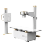 X-ray machine used in hospitals to examine bones and internal organs